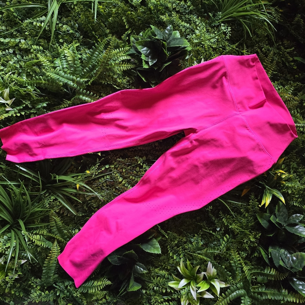 Buffbunny Pink Laser cut Leggings